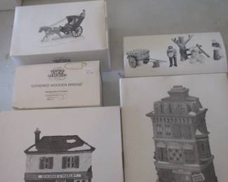 DEPARTMENT 56, CHRISTMAS VILLAGE COLLECTION