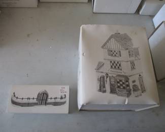 DEPARTMENT 56, CHRISTMAS VILLAGE COLLECTION