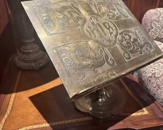 Brass missel bible stand