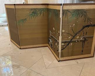 Japanese silk screen