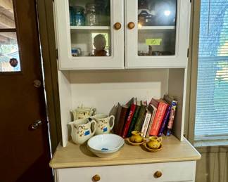 White Hutch - 20"D x 34.5"W x 72"H