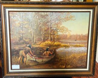 30 x 36 oil on canvas by John Campbell