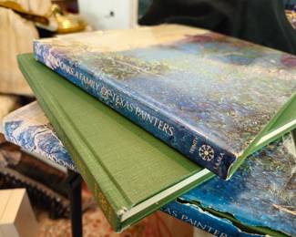 Three volumes of The Onderdonks a Family of Texas Painters. Two are signed by author Cecilia Steinfeldt. One without a jacket; two jackets in "as is" condition.