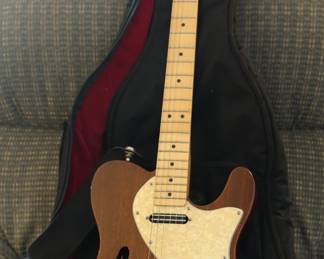 FENDER - 6 STRING  TELECASTER -  WITH CASE.