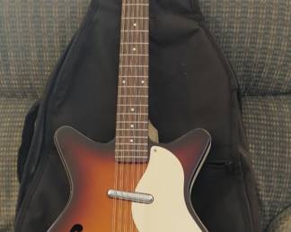 DANELECTRO - 12 STRING  - WITH CASE.