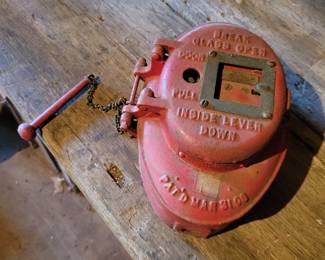 Vintage Fire Alarm