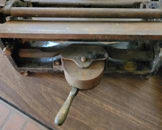 Vintage Krebs Leather Splitter