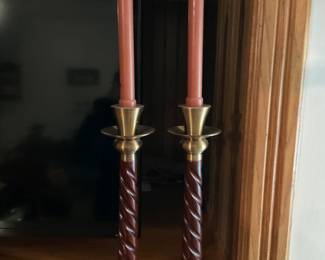 Tall Candlestick Pair