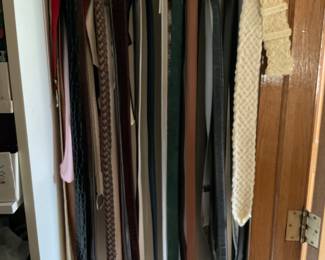 Collection of belts
