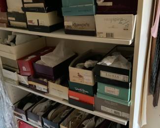 More shoes. Many new in box.