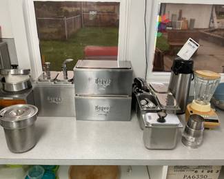 Server Ice Cream Accessories etc