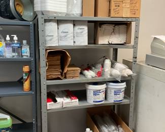 Concession Supplies - To-go boxes, hot drink cups/lids, napkins, brown bags, solo type cups, French fry holders, Disinfecting wipes, etc.