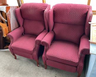 Pair of recliners