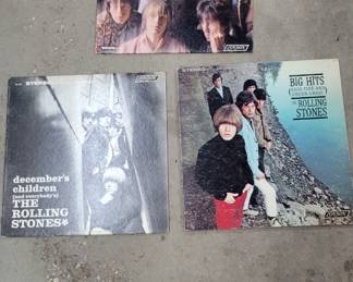 Rolling Stones Records - Cover(s) are in Fair Condition, Records are in Great Condition 