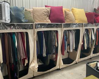 More women clothes directly from their storage