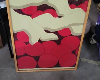 Large Official Herman Miller Cherry Pie Summer Poster Signed By Artist Steve Frykholm 