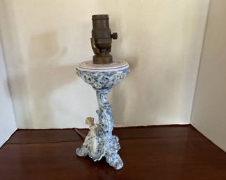 Vintage Meissen lamp