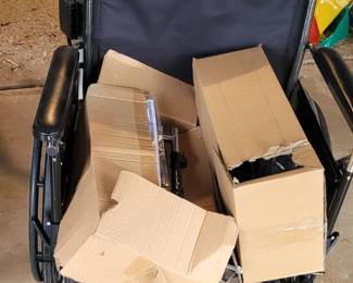 We have wheelchair transport chair and walkers