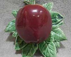 McCoy Pottery Red Apple
