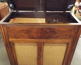 Radio Cabinet Converted to Bar