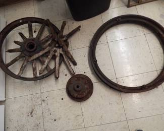 Old Wagon Wheels