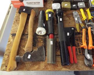 Axes  Flashlights