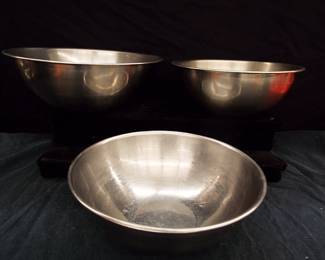 Aluminum bowls