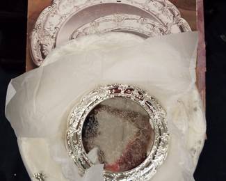 Silverplated trays