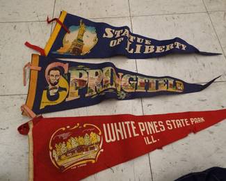 Vintage Pennants - Statue of Liberty