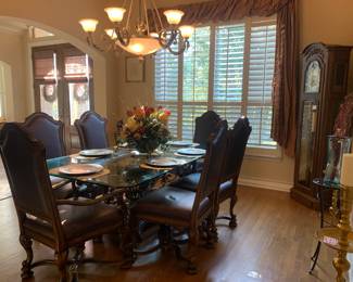 Thomasville dining table and chairs