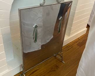 Period Art Deco fireplace screen