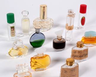 Selection of perfume and colognes