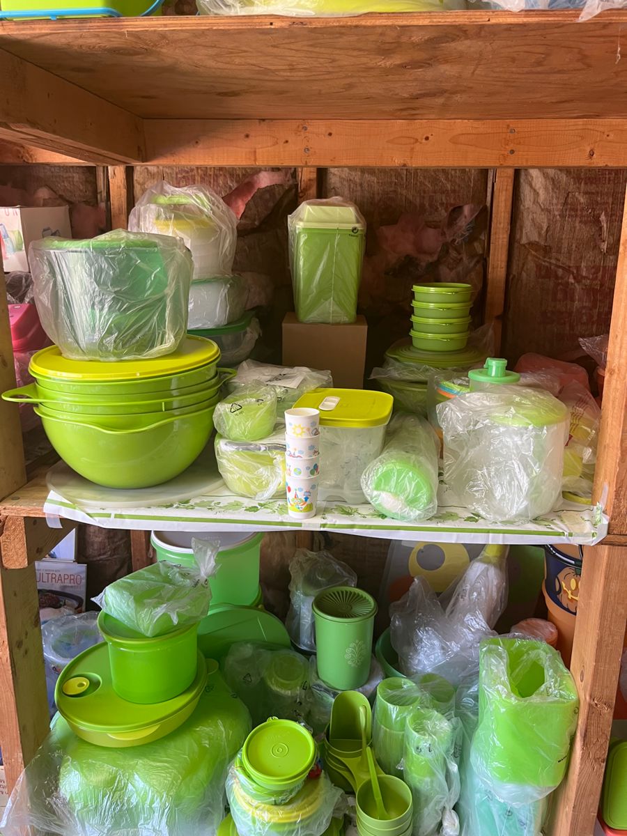  New Green Tupperware