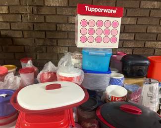 Cute New Red Tupperware