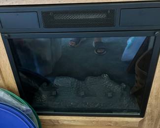 Free standing fireplace