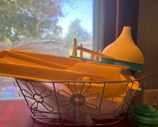 New Tupperware Funnels and Spatulas