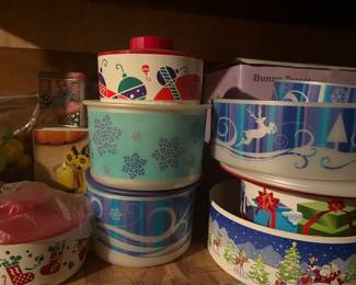 Christmas Tupperware