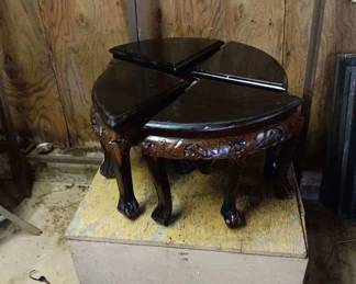 Gorgeous piece could be an Ottoman or 4 plant stands