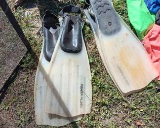 Any divers out there?  Flippers for sale!  