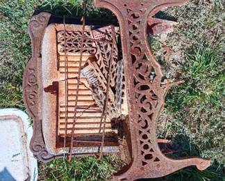 This Antique heater is so hot.  It would make a great reassemble project!