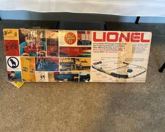 Vintage Lionel train set