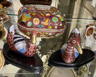 Collection of Cloisonne