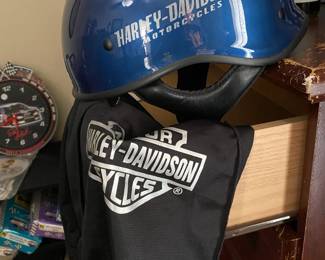 LIKE brand New Harley helmet in bag!