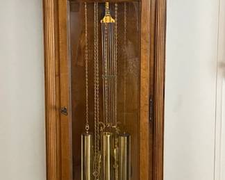 This is a beautiful and soothing grandfather clock.
