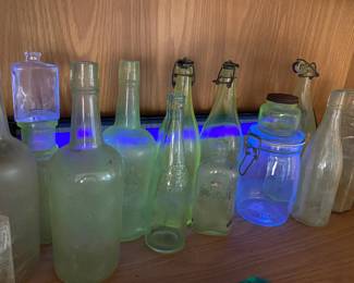 WHAT?? Dug through some of the old bottles and found these! There are HUNDREDS of old bottles!