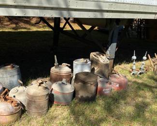 Old stuff. Rust and lots of dust.