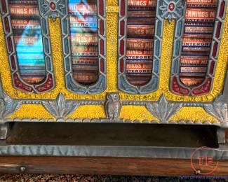 1920's 5¢ Mills F.O.K. Vendor Slot Machine