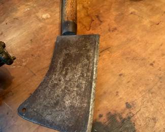 Antique W. BEATTY & SON 21" Butcher Cleaver