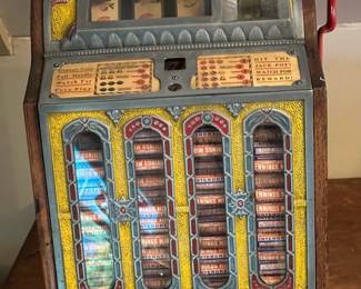 1920's 5¢ Mills F.O.K. Vendor Slot Machine