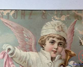 1897 STORZ & Iler Christmas Holiday Greeting Card